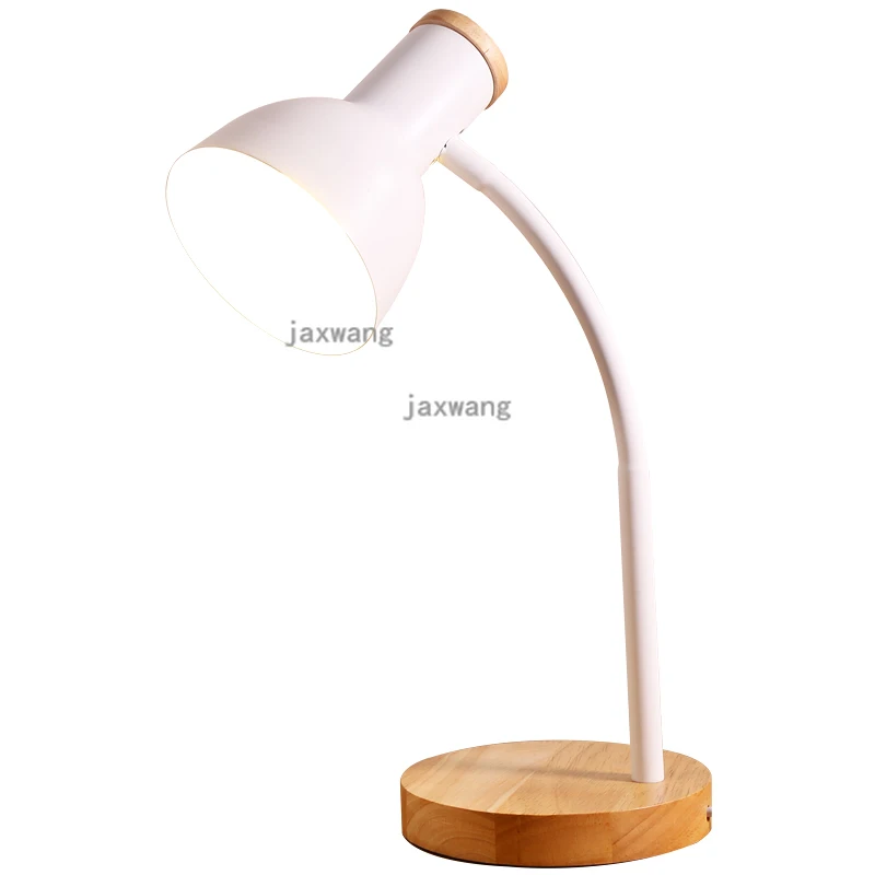 Скандинавская настольная лампа светодиодный прикроватный светильник для