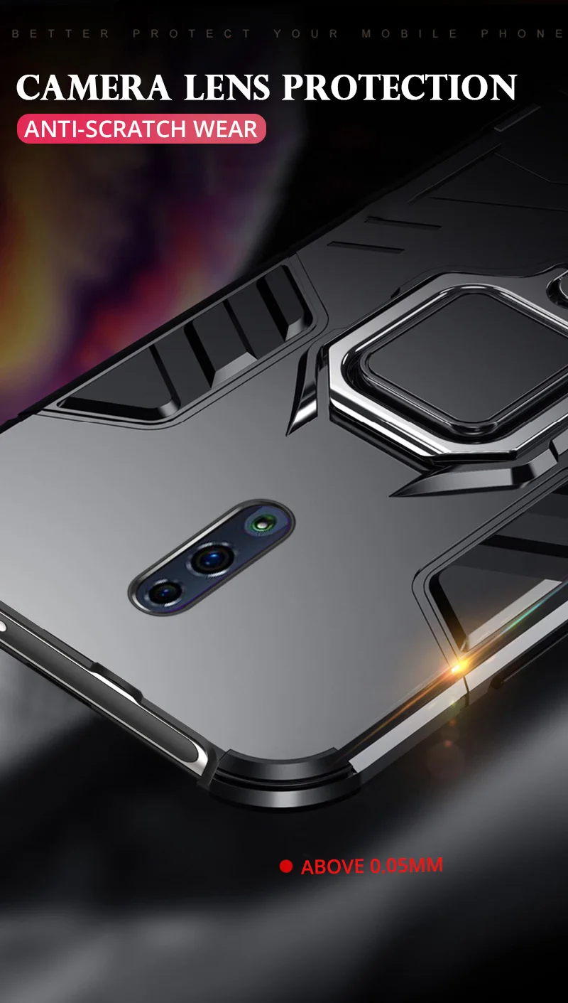 Анти-шок доказательство чехол для OPPO Рено 10X зум R17 RX17 R15 RX15 F9 F11 PRO A3S A5 A9 A39 A57 K1 F1 R9 R9S R11 R11S плюс A7X крышка