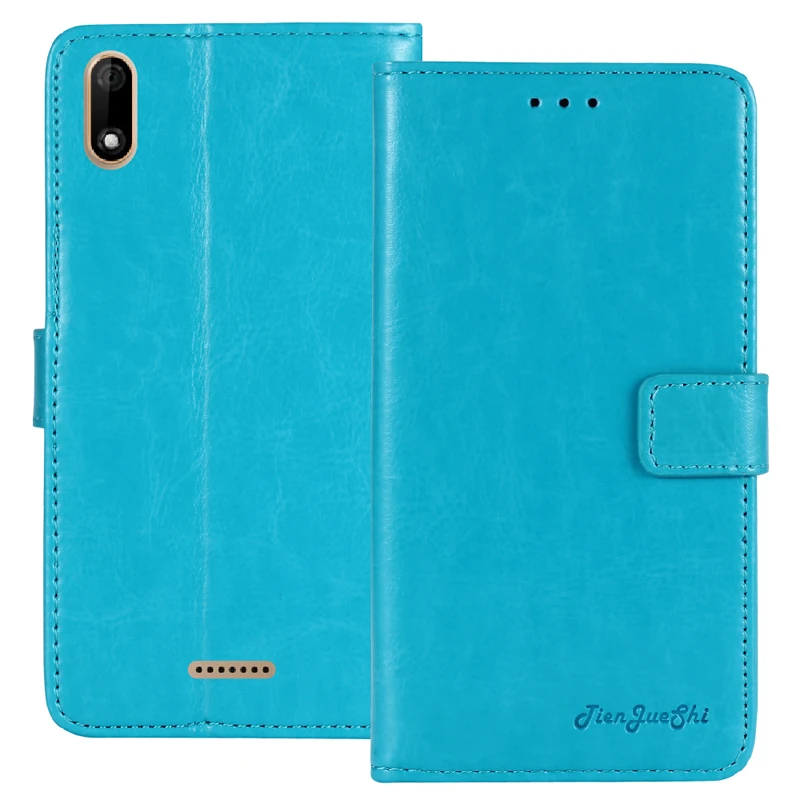 Прочный кожаный чехол-подставка для Wiko Y60 5 45 дюйма | Мобильные телефоны и
