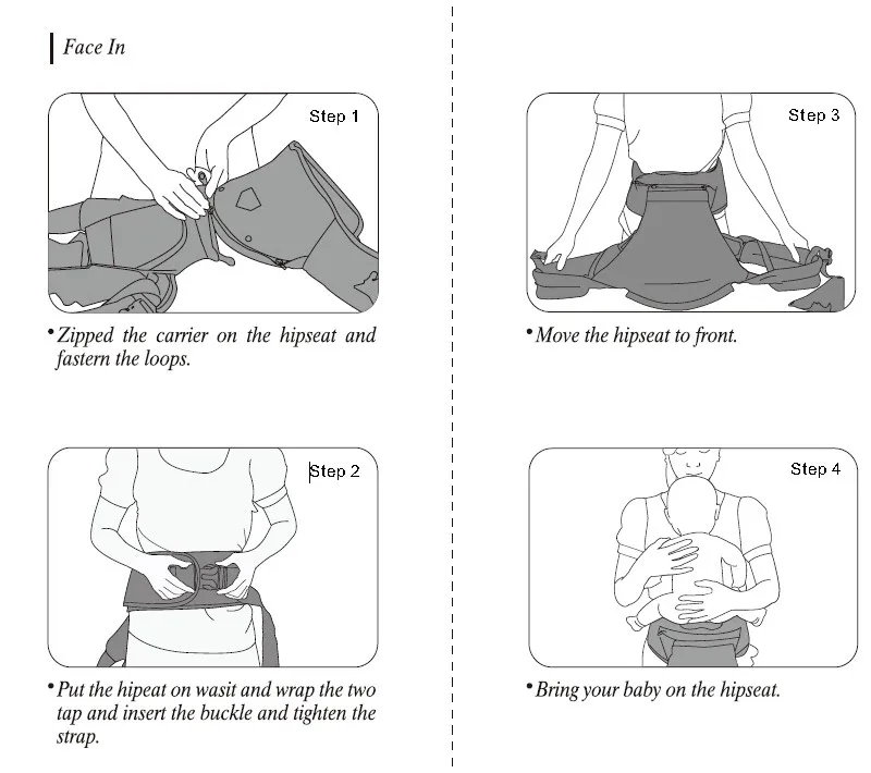 Mommore Baby Carrier Seat детский слинг рюкзак обертывание слинг для путешествий младенца детский Хипсит Перевозчик фронтальная сторона