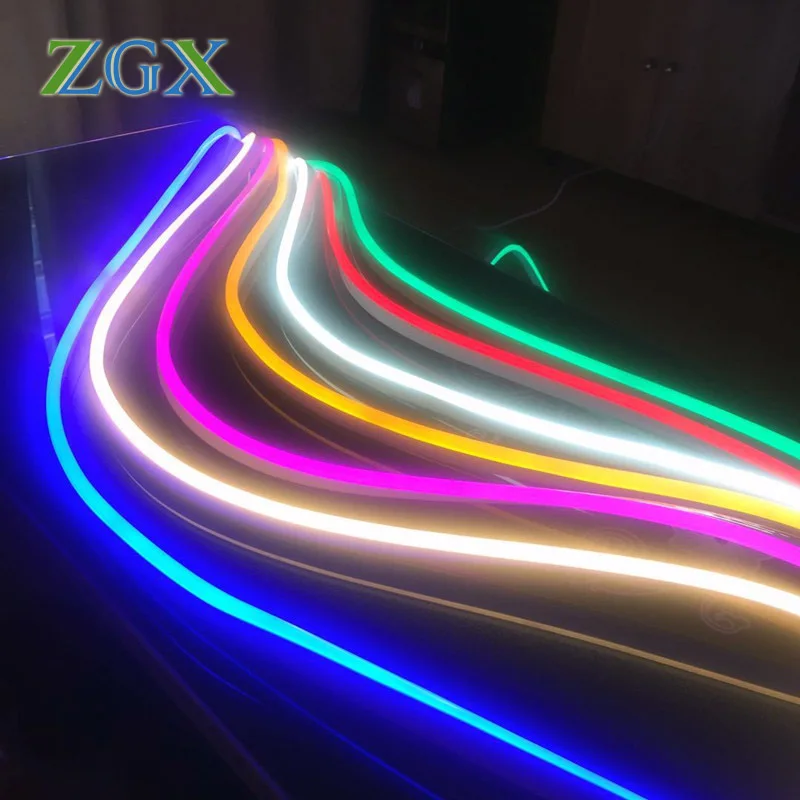 

12V LED Neon Light Strip Flexible Outdoor Christmas Fairy LED Strip decor Tube 2835 120LEDs/M String waterproof Lamp for kitchen