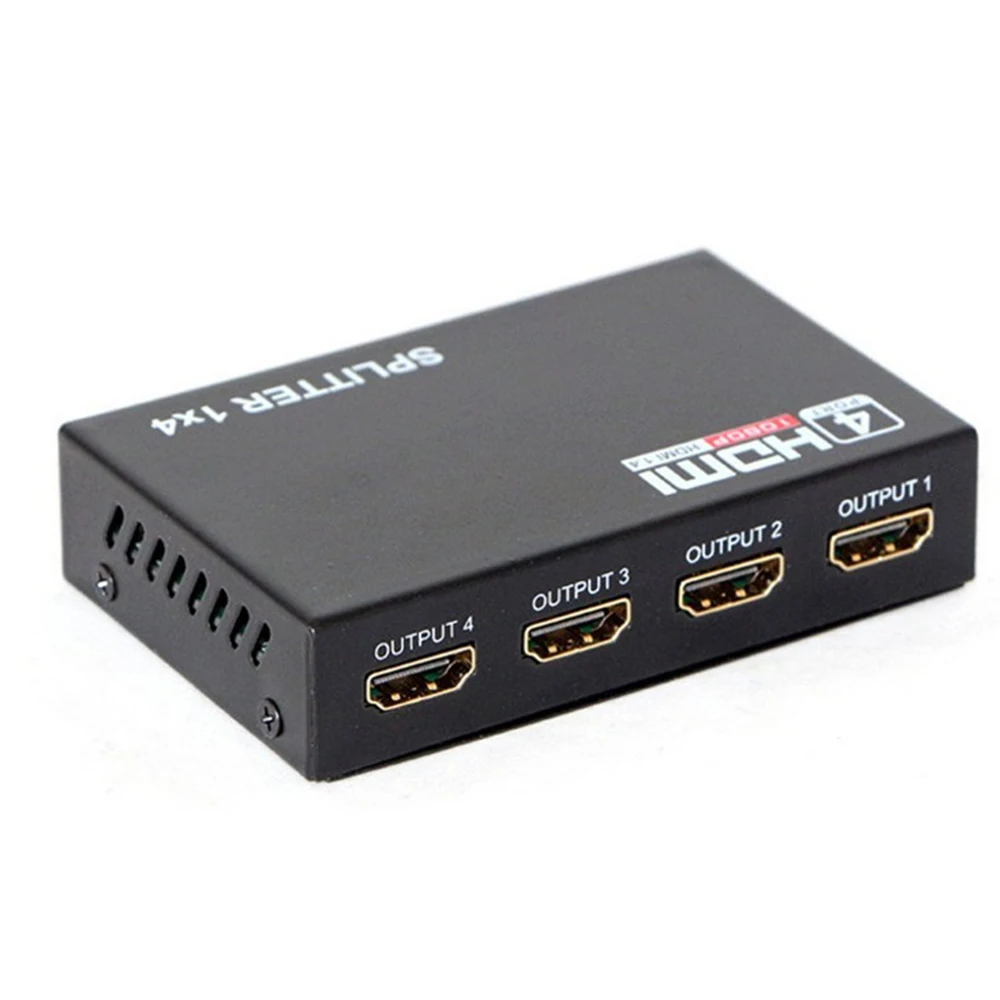 HDMI HD video splitter 1*4 1 в 4 из точка одна минута четыре один 1080 P| |
