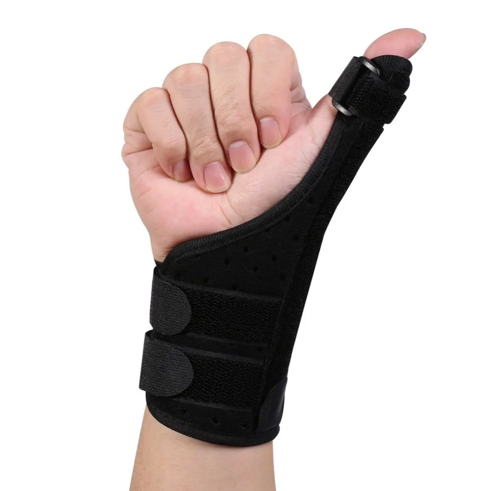 Yosoo палец запястье Splint Регулируемый бандаж стабилизатор для защиты пальцев от