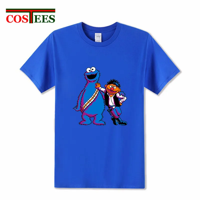 Мужская забавная футболка с монстрами из мультфильма Гадкий Монстр Вуки Улица