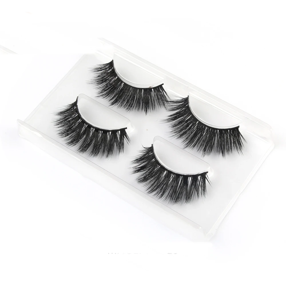 NEW Mix 2pair natural long false eyelashes full strip lashes makeup 3d mink volume fake eye soft | Красота и здоровье