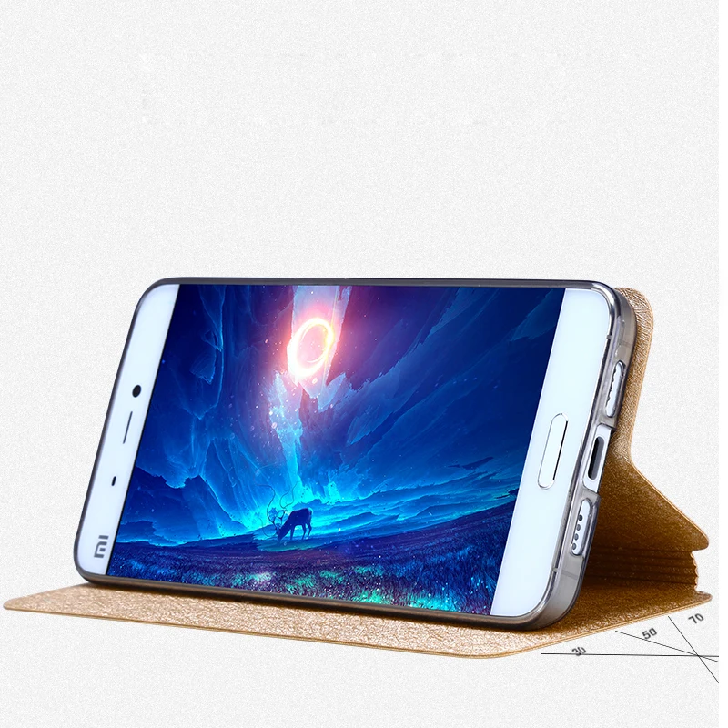 Чехол для xiaomi MI5 чехол с откидной крышкой из силикона и кожи оригинальные mofil 5