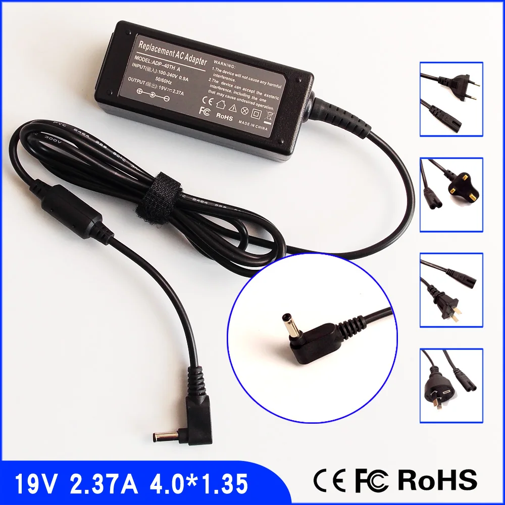 

19V 2.37A Laptop Ac Adapter Charger For ASUS Zenbook UX305LA-AB51 010HLF UX32A-R3001H UX330UA-AH54 UX305UA-AS51 UX305CA-EHM1