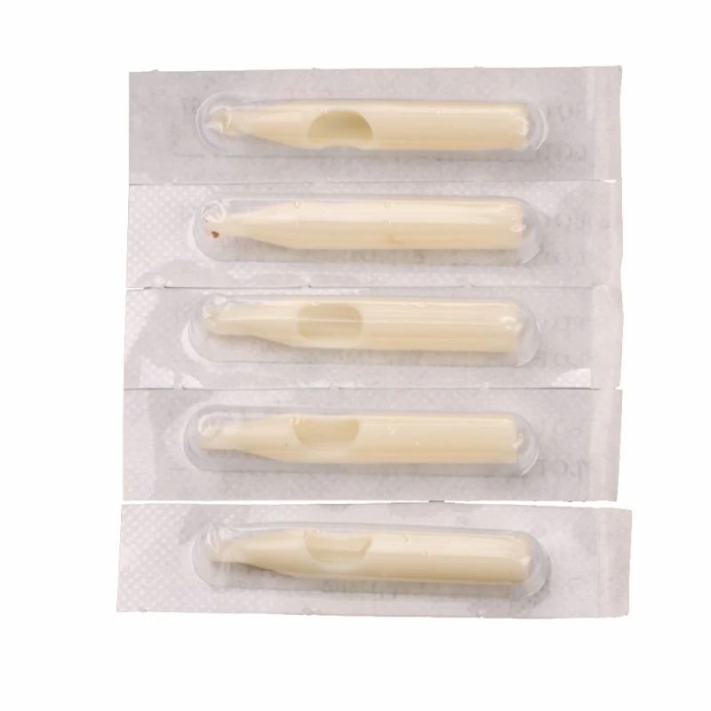 Hot Deals 5pcs Sterile Disposable Plastic Tattoo Diamond Tips 18DT | Красота и здоровье