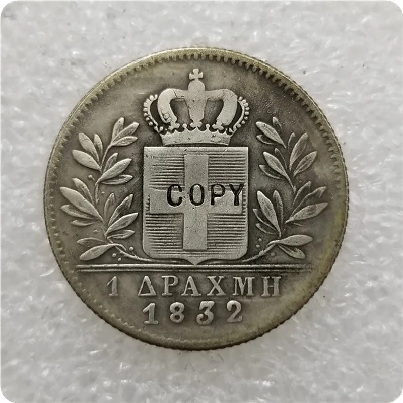 1832-1847 греческий 1 драхма копия монет памятные монеты-копии монет медаль коллекционные монеты
