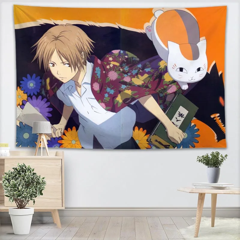 Гобелен Нацумэ Yuujinchou аниме гобелен настенный Лесной покрывало коврик для йоги
