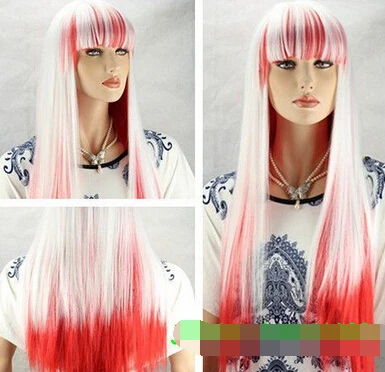 БЕСПЛАТНАЯ ДОСТАВКА&gt **** ^ ГОРЯЧИЕ SELL3102 Жаропрочных Косплей Белый Красный Микс