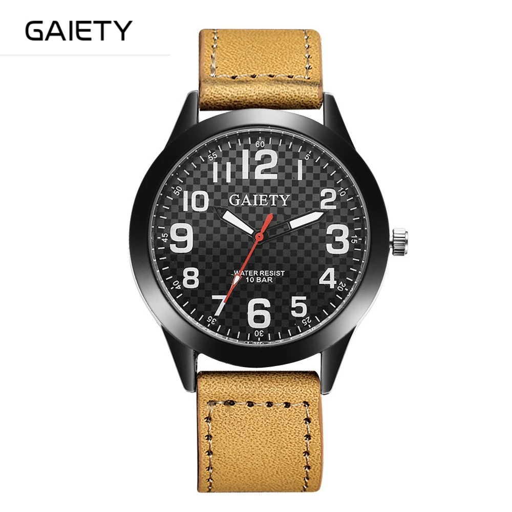 Reloj Супер Высокое Качество Ретро дизайн круглые Роскошные мужские часы из