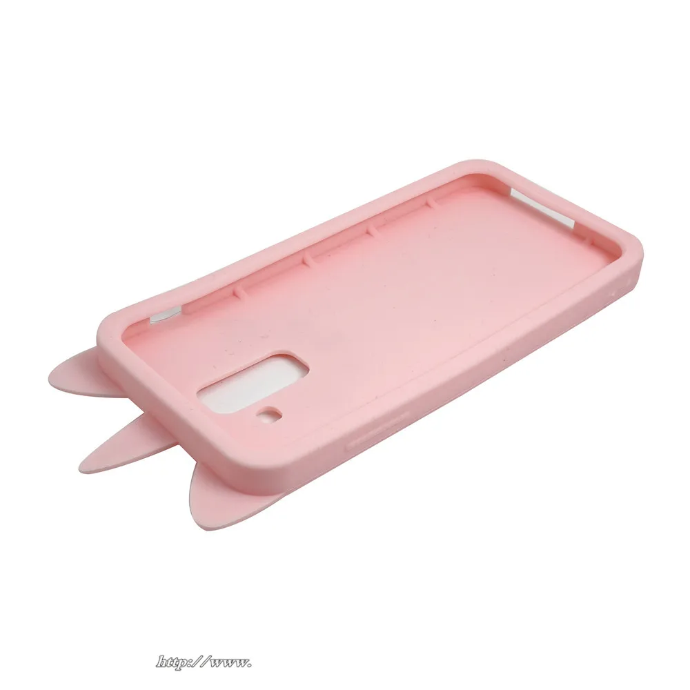 Чехол для samsung Galaxy A6 Plus чехол SM-A605G A605G Coque 6 дюймов 3D мультяшный улыбающийся Минни для samsung A6 A6 Plus