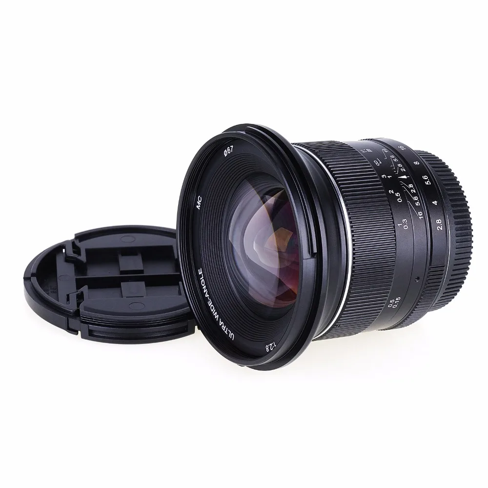 Новый 12 мм F2.8 f/2 8 ручной широкоугольный объектив для Sony E Mount NEX F3 C3 5 5N 5R 5T 6 7 A6300 A6000