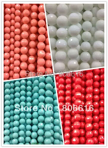 

12MM 64Pcs/Pack Charm Natural Semi-precious Stone Bead Loose Strands Jewelry Beads