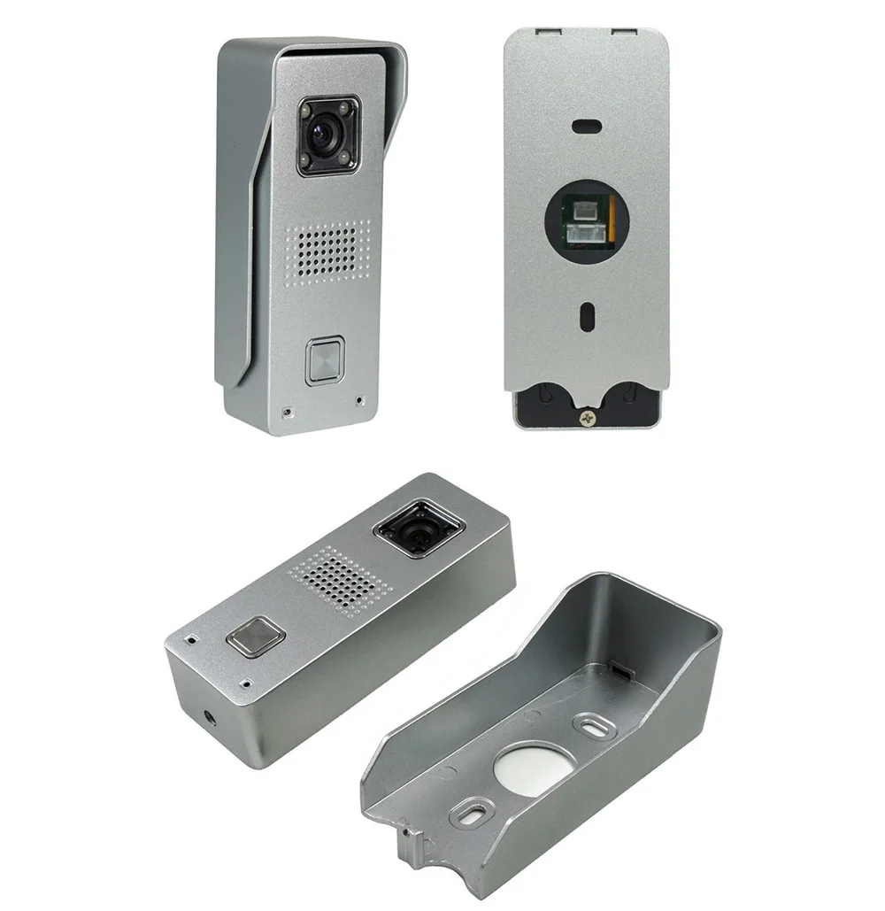 Видеодомофон из алюминиевого сплава с ЖК дисплеем 7 дюймов 2 шт.|video door phone|video