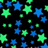 100pcs glow in the dark stars sticker kid room wall ceiling diy decoration sticker boy girl bedroom decor luminous sticker decal