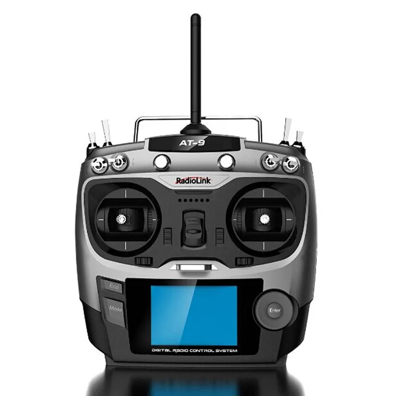 Радиопередатчик Radiolink AT9 2 4 ГГц 9 каналов радиопередатчик с R9D приемником для FPV RC