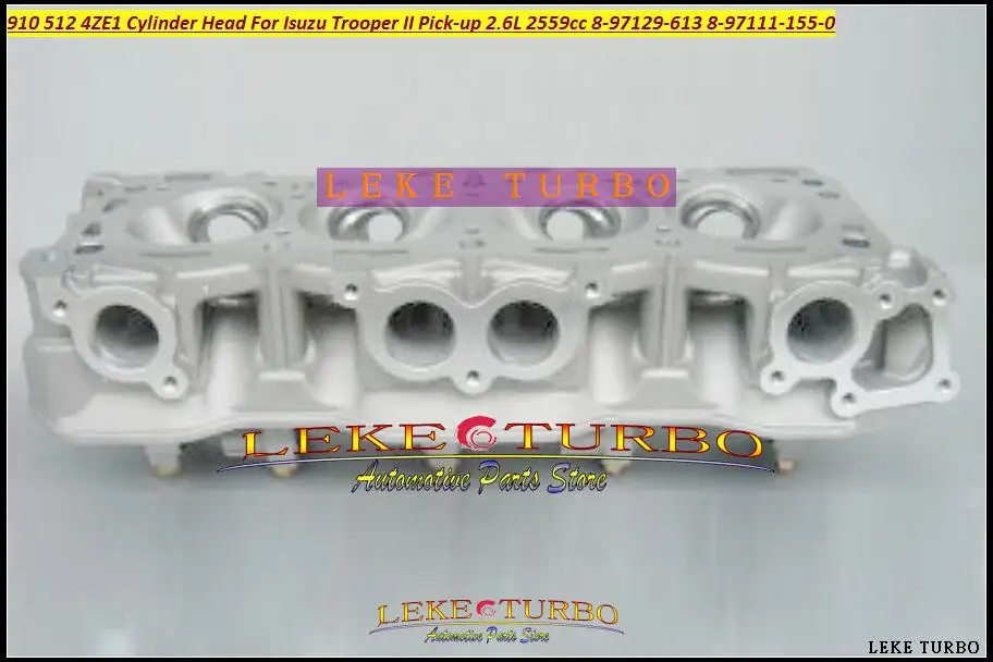 910 512 4ZE1 Головка блока цилиндров 8-97129-613 8-97111-155-0 для Isuzu Trooper II пикап Bighorn MU 2.6L 2559cc