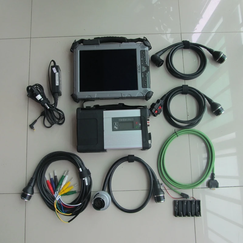 Звездная Диагностика mb c5 с ноутбуком ix104 i7 4g super ssd 2020 09 новейшее программное