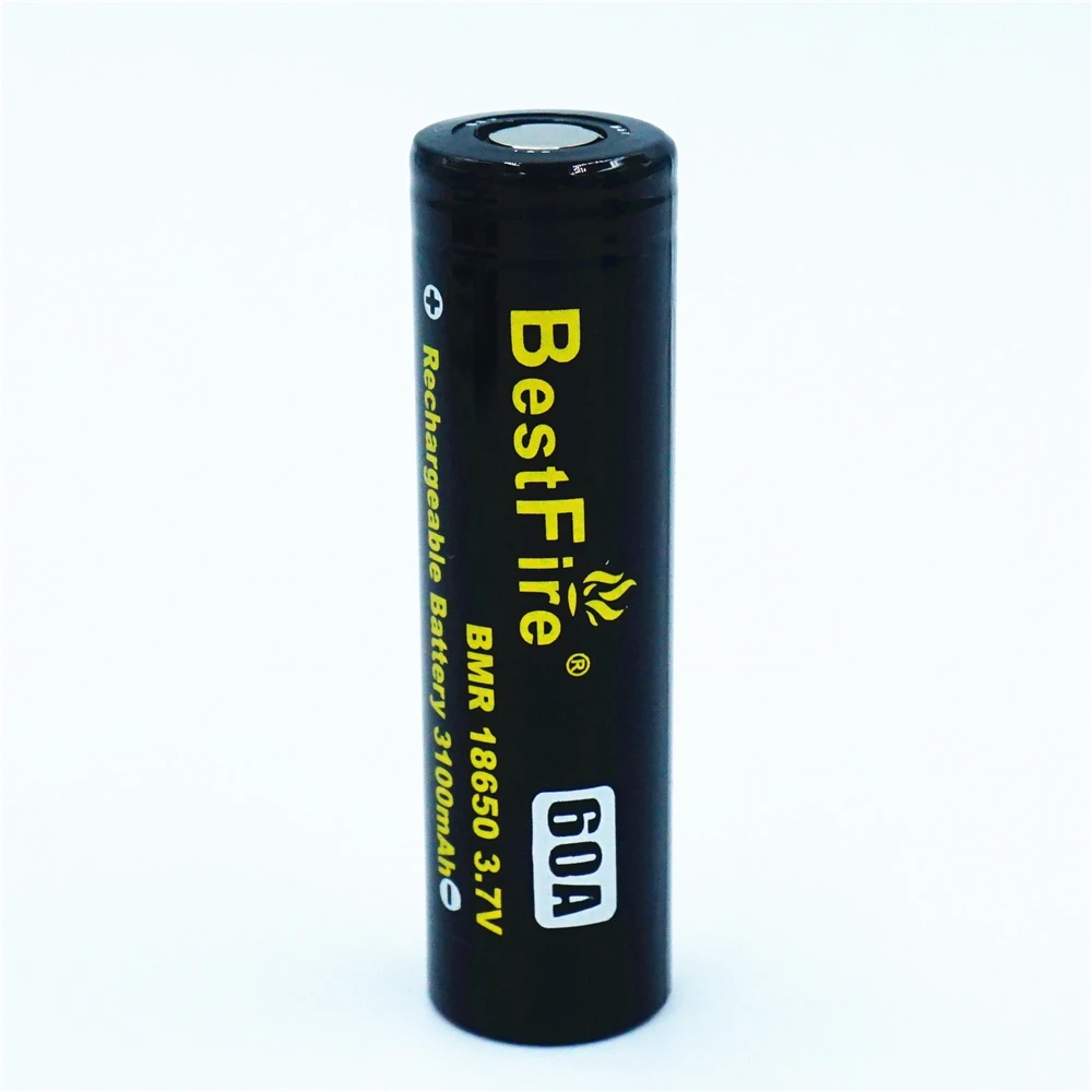 1 шт. перезаряжаемая батарея BestFire 18650 3 7 в 3100 мАч 60A для Wismec Reuleaux GEN3 RX200S RX2/3 RX300