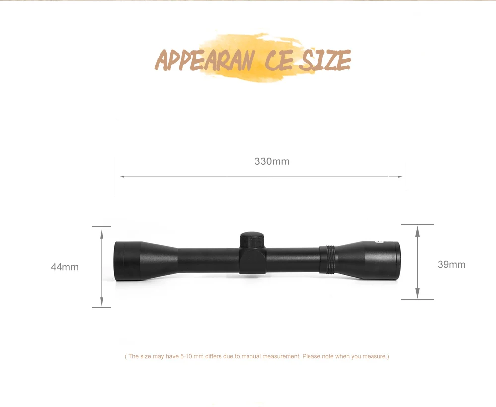 4X32 Tratical Rifle Scope оптический прицел Снайперский прицел компактные оптические прицелы с 20 мм рельсовым креплением для охоты на открытом воздухе