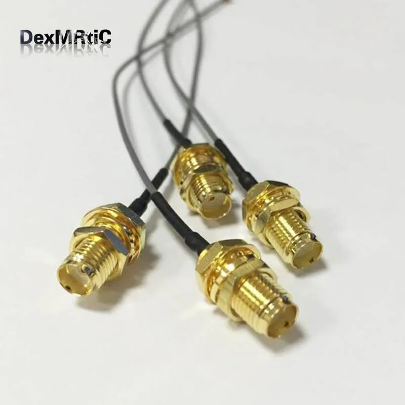Резиновая антенна 3G 5dBi 850/900/1800/1900/2100 МГц SMA разъем Папа + IPX / u.fl к Гнездовой кабель