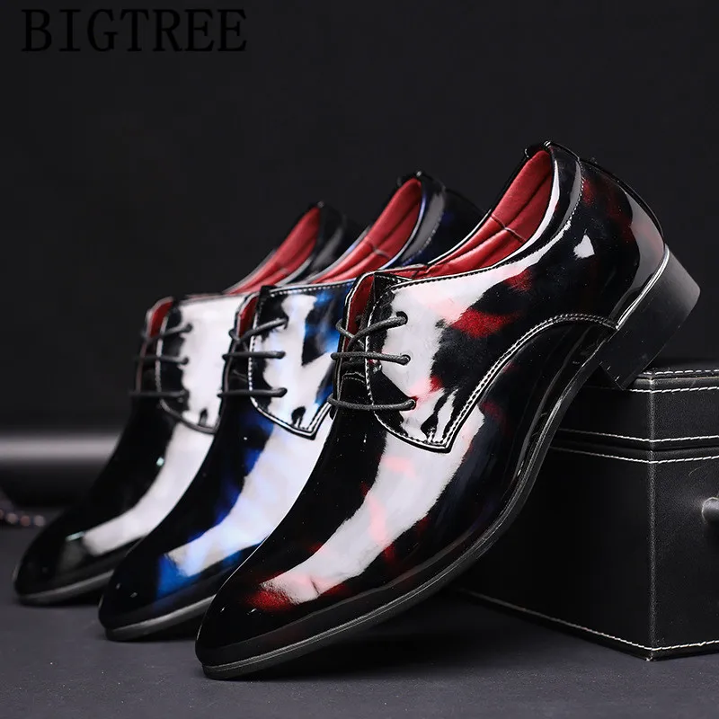 2022 Business Shoes Men Oxford Leather Mens Dress For Zapatos De Hombre Vestir Formal Sapato Social | Обувь