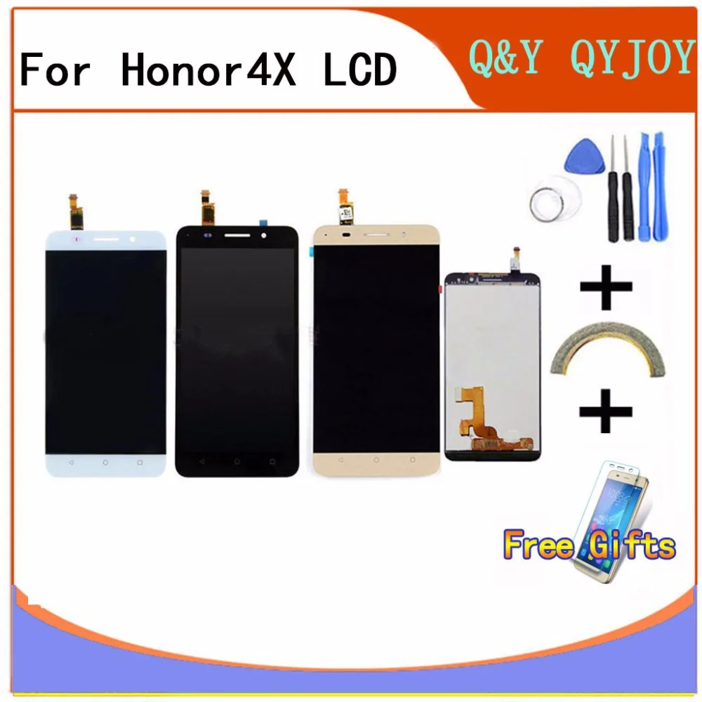 Для HUAWEI Honor 4X ЖК дисплей + сенсорный экран инструменты 100% новый дигитайзер сборка