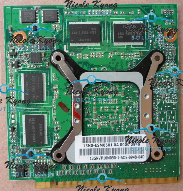 Видеокарта K51IO Ver 1 60-NVPVG1000-A01 13GNVP10M09 GT220M G96 630 A1 1G DDR2 VGA для ASUS K51 K61IC K70IO | Компьютеры и