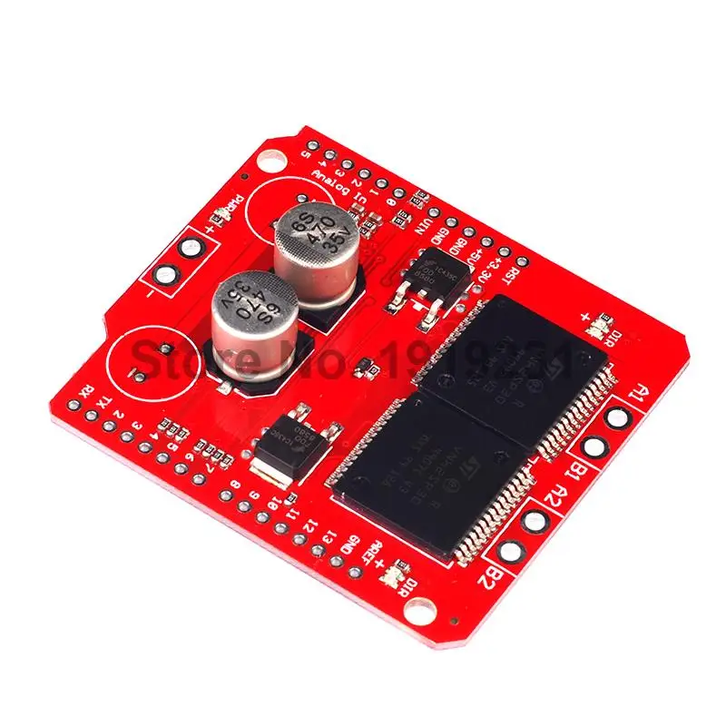 Monster Moto Shield VNH2SP30 stepper motor driver module high current 30A replace by VNH3SP30 | Обустройство дома