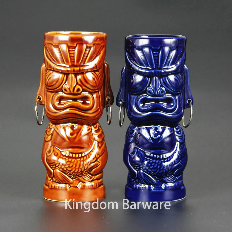 Tiki-кружки Коктейльная чашка кружка для пива и вина керамические кружки Tiki