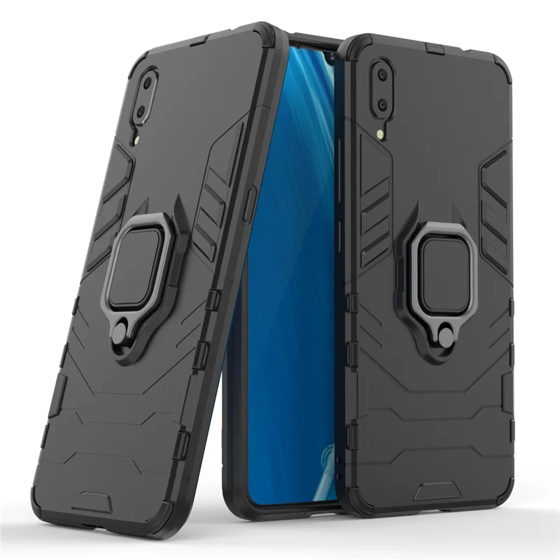 Чехол с магнитным кольцом на палец и подставкой для Vivo X23|Бамперы| |