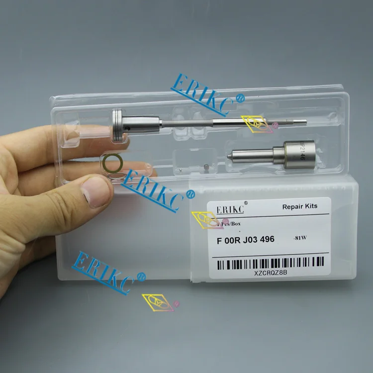 

ERIKC F00RJ03496 injection repair kits FOOR J03 496 and original diesel fuel injector overhaul kits F 00R J03 496 for 0445120165