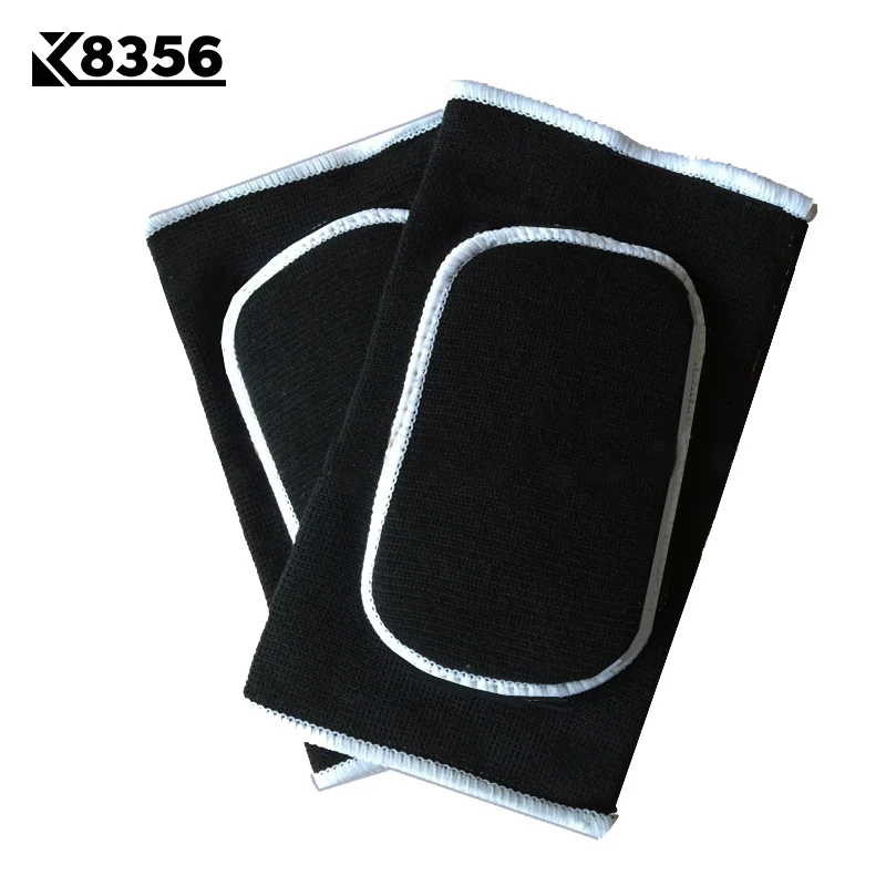 K8356 нейлоновая теплая дышащая губка наколенники для игры в бадминтон волейбол