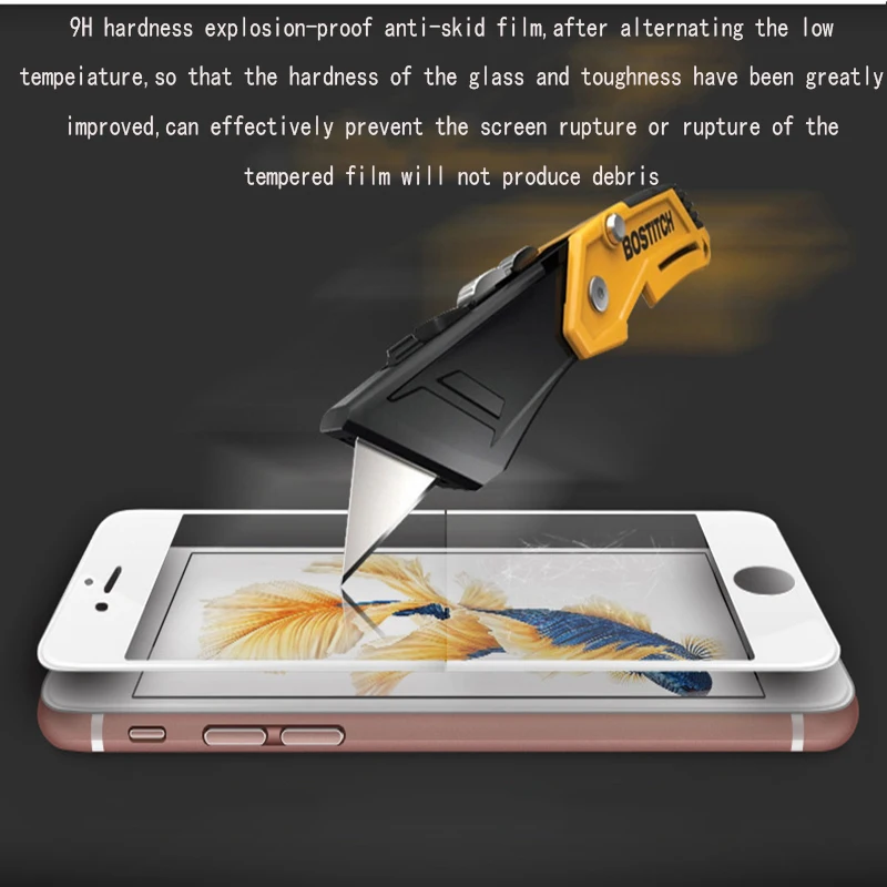 LXX Мобильного телефона защитная пленка Для iPhone7/6 плюс Полный охват Закаленное