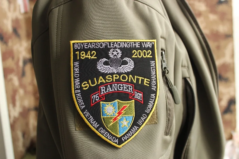 Значок на памятный значок 75th RANGER RGT aka Army 60 лет|Заплатки| |