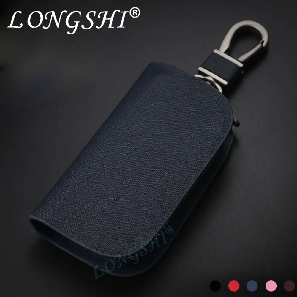 Кожаные бумажники для ключей из искусственной кожи мужчин ключница органайзер