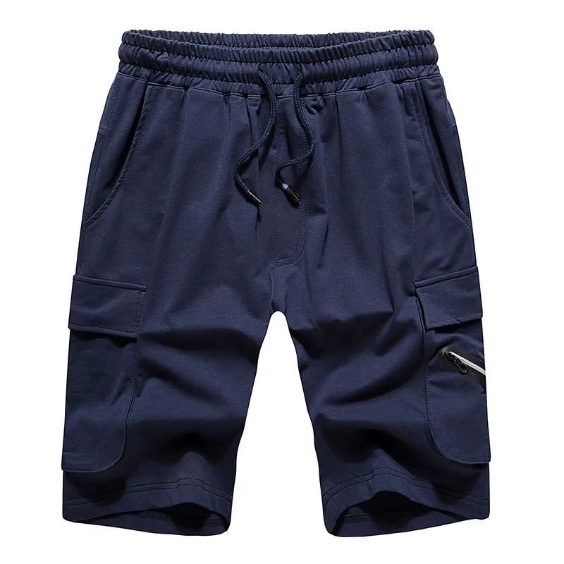 Летние короткие Мужские Jogger брендовые дышащие шорты мужские s Черные Серые короткие брюки для бодибилдинга мужские фитнес шорты для спортзала Masculino - Цвет: DK17 Blue