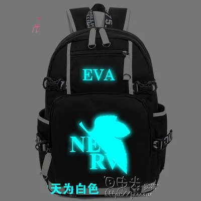 Популярный Аниме EVA рюкзак для косплея модная Холщовая Сумка женские дорожные