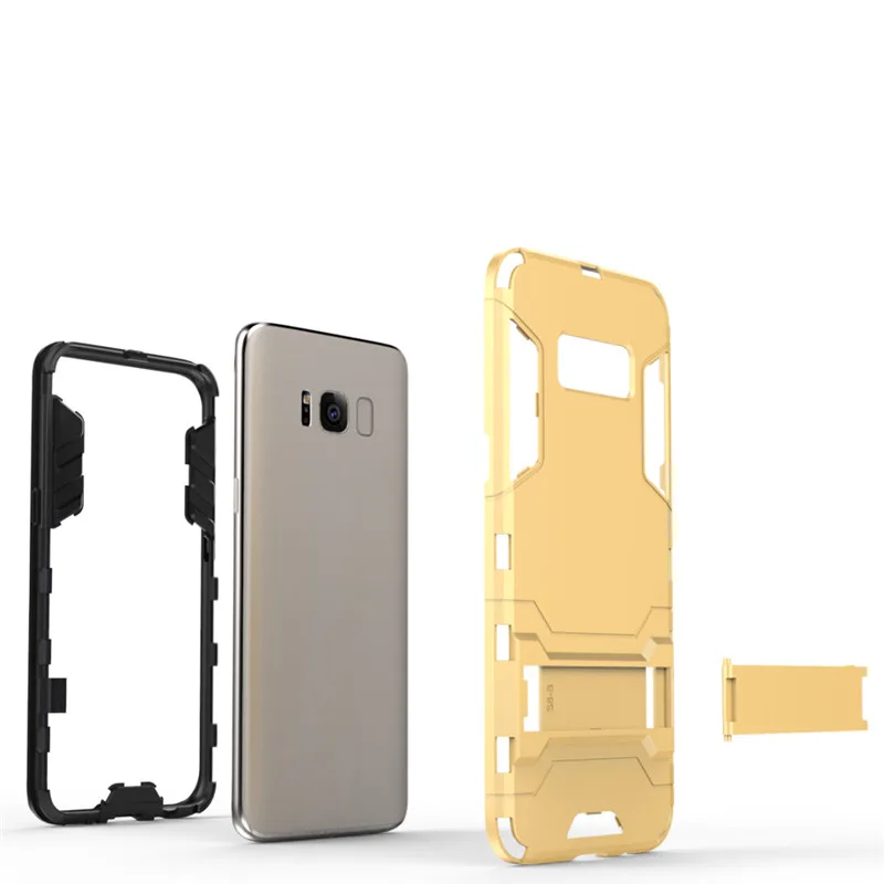 Железный человек тонкий защитный чехол для Samsung Galaxy S7 S7edge S8 S8Plus противоударный 2 в