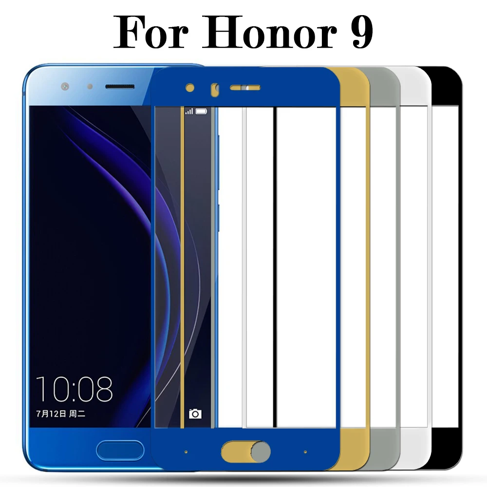 Для Huawei Honor 9 защитное стекло Honer Защита экрана huwei Honor9 закаленное hon9 полное