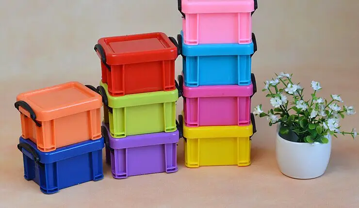 10 шт./лот миниатюрная коробка с конфетами разноцветные аксессуары сделай сам для