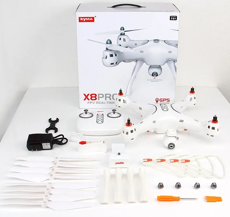 Удивительный SYMA X8PRO с gps может с HD камерой игрушка для детей гоночный вертолет Квадрокоптер Дрон