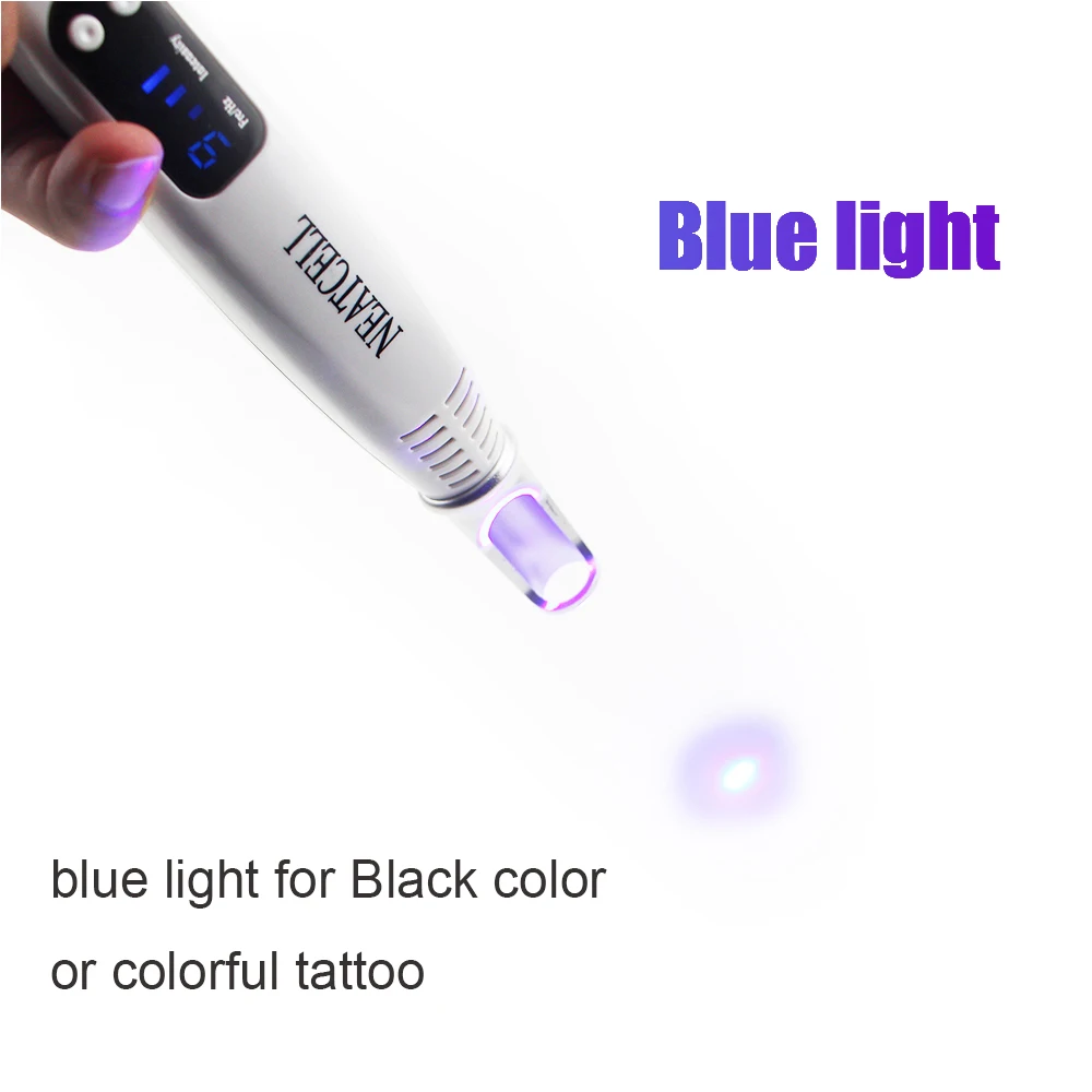 Picosecond Blue Light портативная лазерная ручка терапия шрам моль пигмент Татуировка