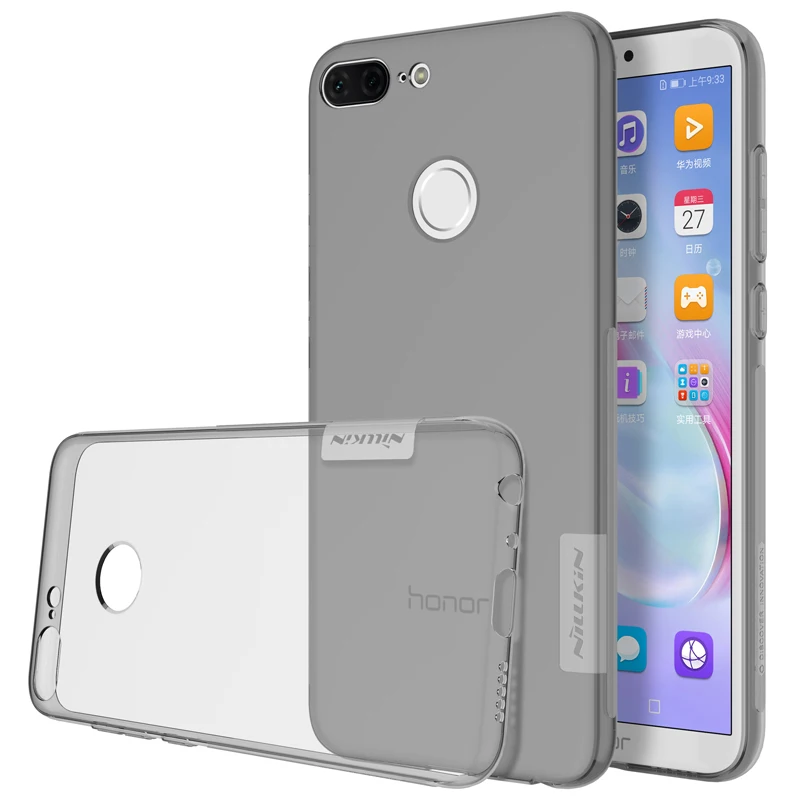 Nilkin для huawei Honor 9 Lite чехол NILLKIN натуральный мягкий силиконовый прозрачный ТПУ задний Чехол для телефона защитный чехол для huawei Honor 9 Lite