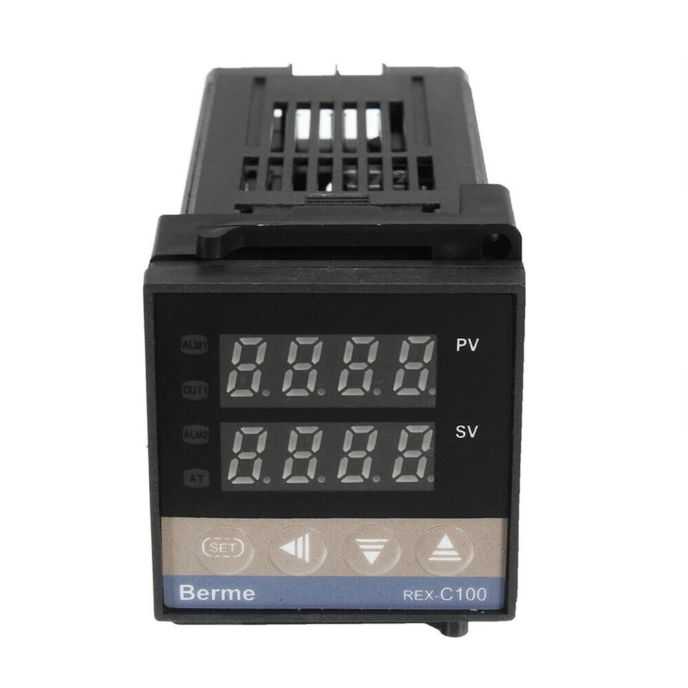 Цифровой PID REX-C100 регулятор температуры отрегулированный Макс 40А SSR K термопара #3 |