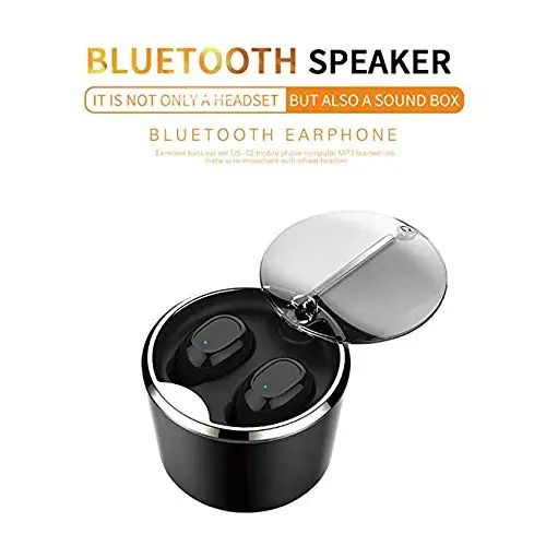 2 в 1 беспроводные Bluetooth наушники динамик умный сенсорный мини портативный стерео