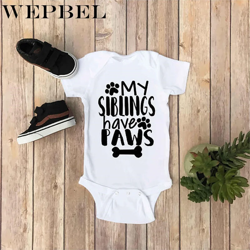 WEPBEL My Siblings Have lapes Onesie объявление беременности рубашка для беременных Одежда