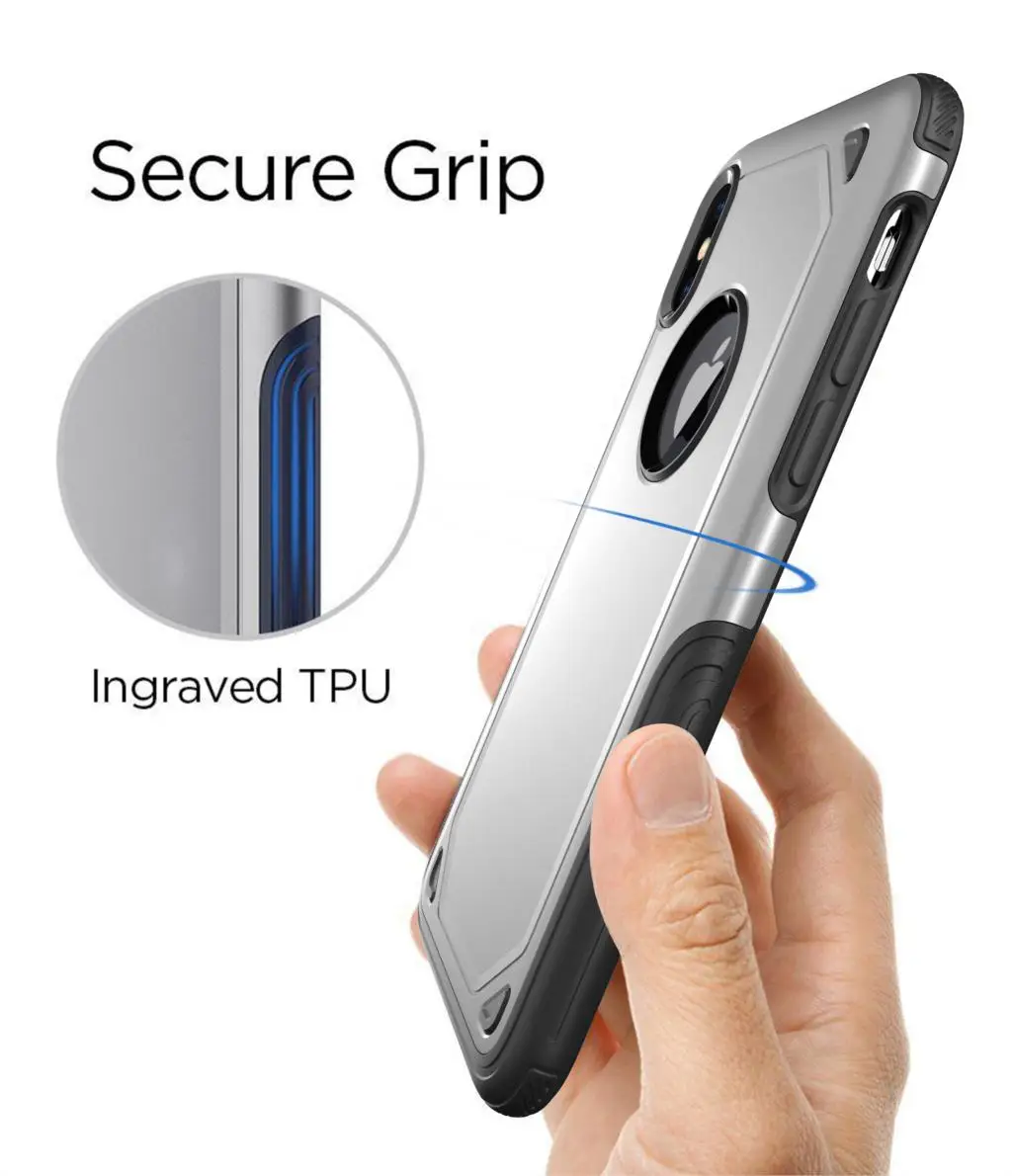 Luxury Durable Armor Hard Shockproof Hybrid Case For iPhone X 7 8 6 6s Plus XR XS Max Silicone Phone Back Cover | Мобильные телефоны